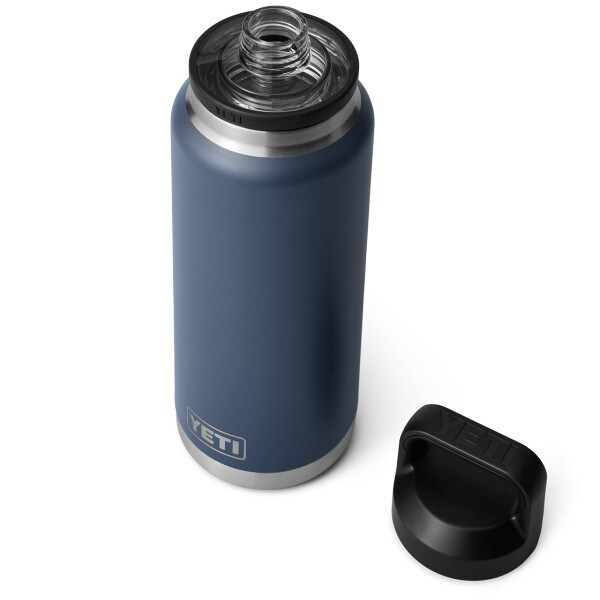 Yeti 36oz navy bottle with chug cap image